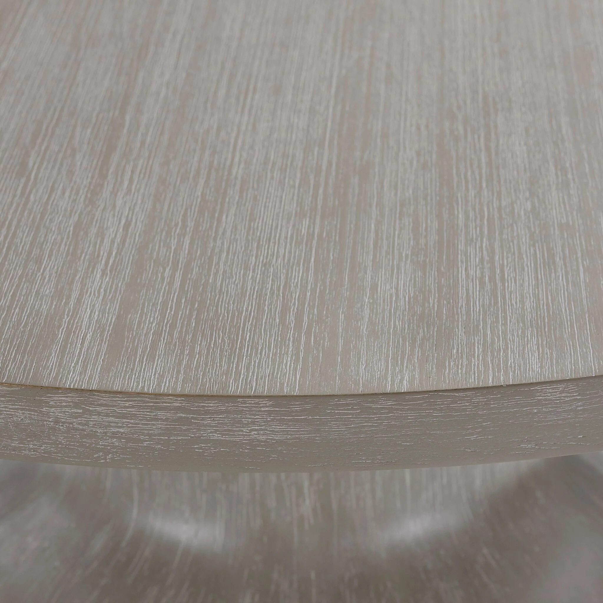 Fresh Perspective Turin 38" Round Coffee Table - Grey - Image 3