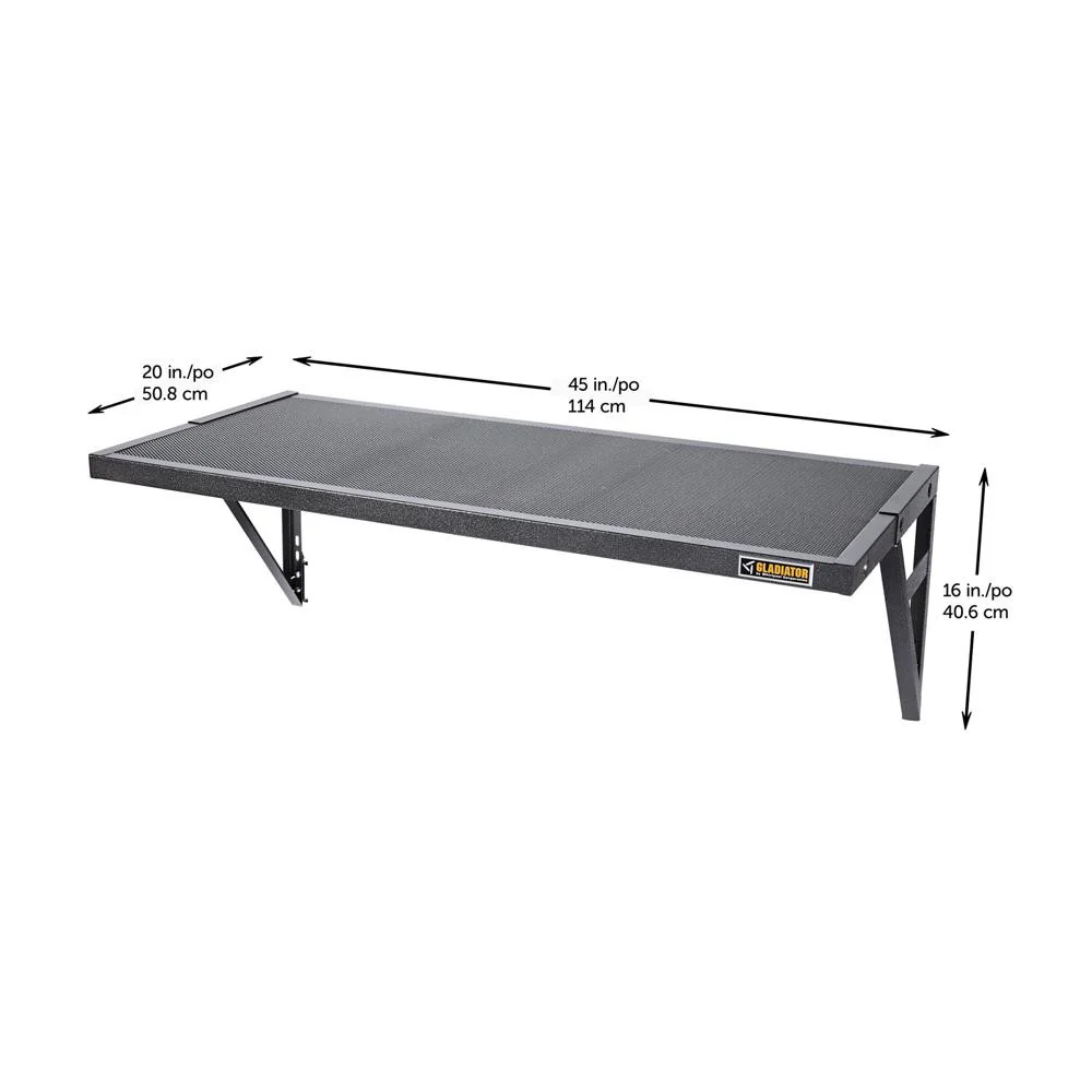 45 Gearloft™ Shelf - Hammered Granite Wall Accessory - Image 2