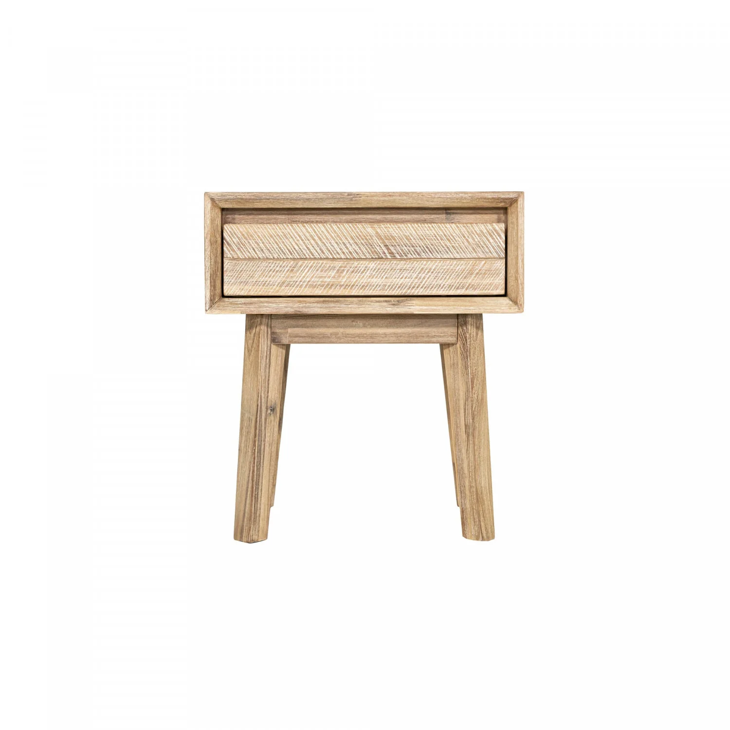 Abenra 1 Drawer Night Table - Light Driftwood - Image 5