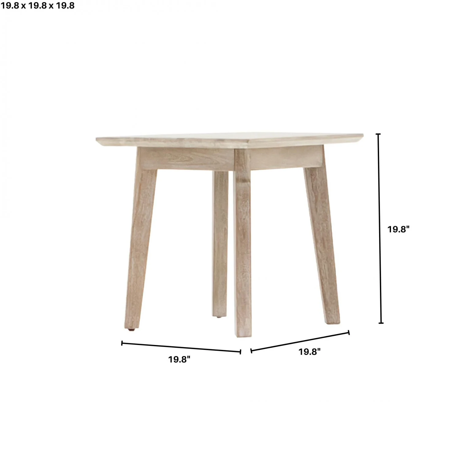 Abenra Side Table - Light Driftwood - Image 5