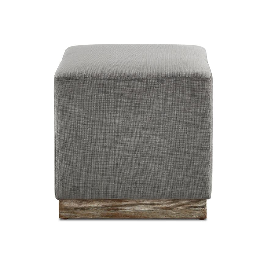 Adele Ottoman - Grey - Image 2