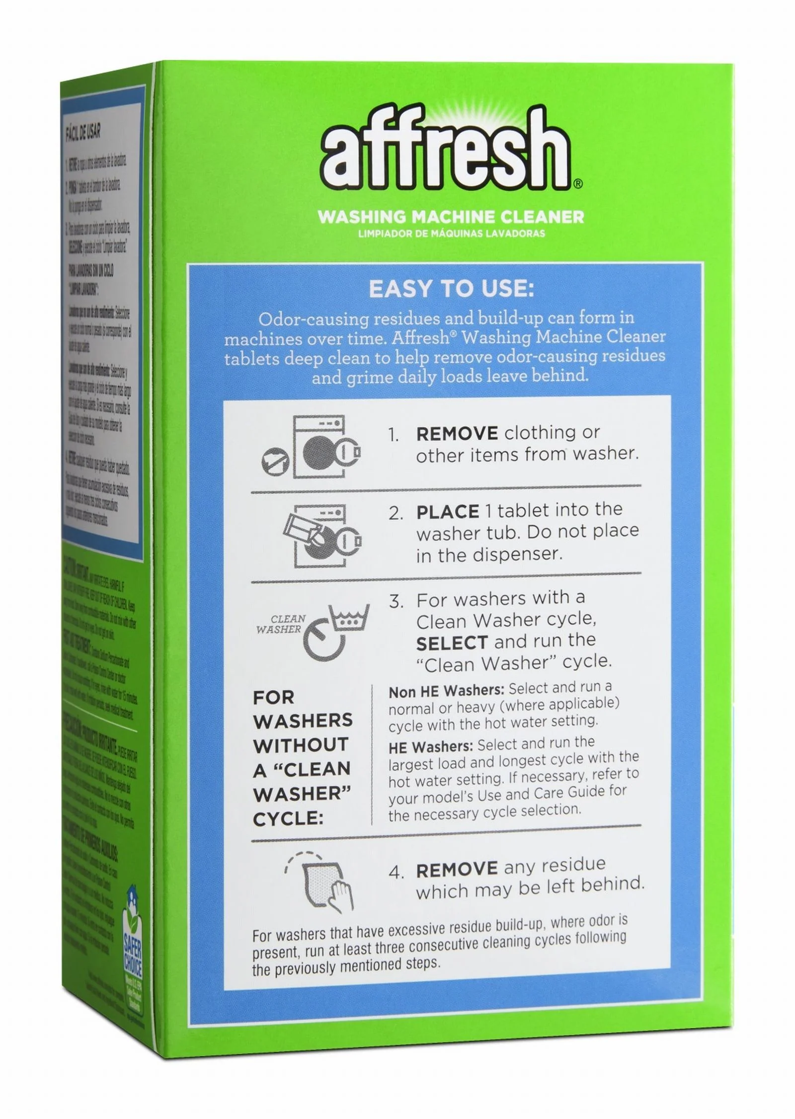 Affresh Washer Cleaner (3 tablets) - W10135699 - Image 2