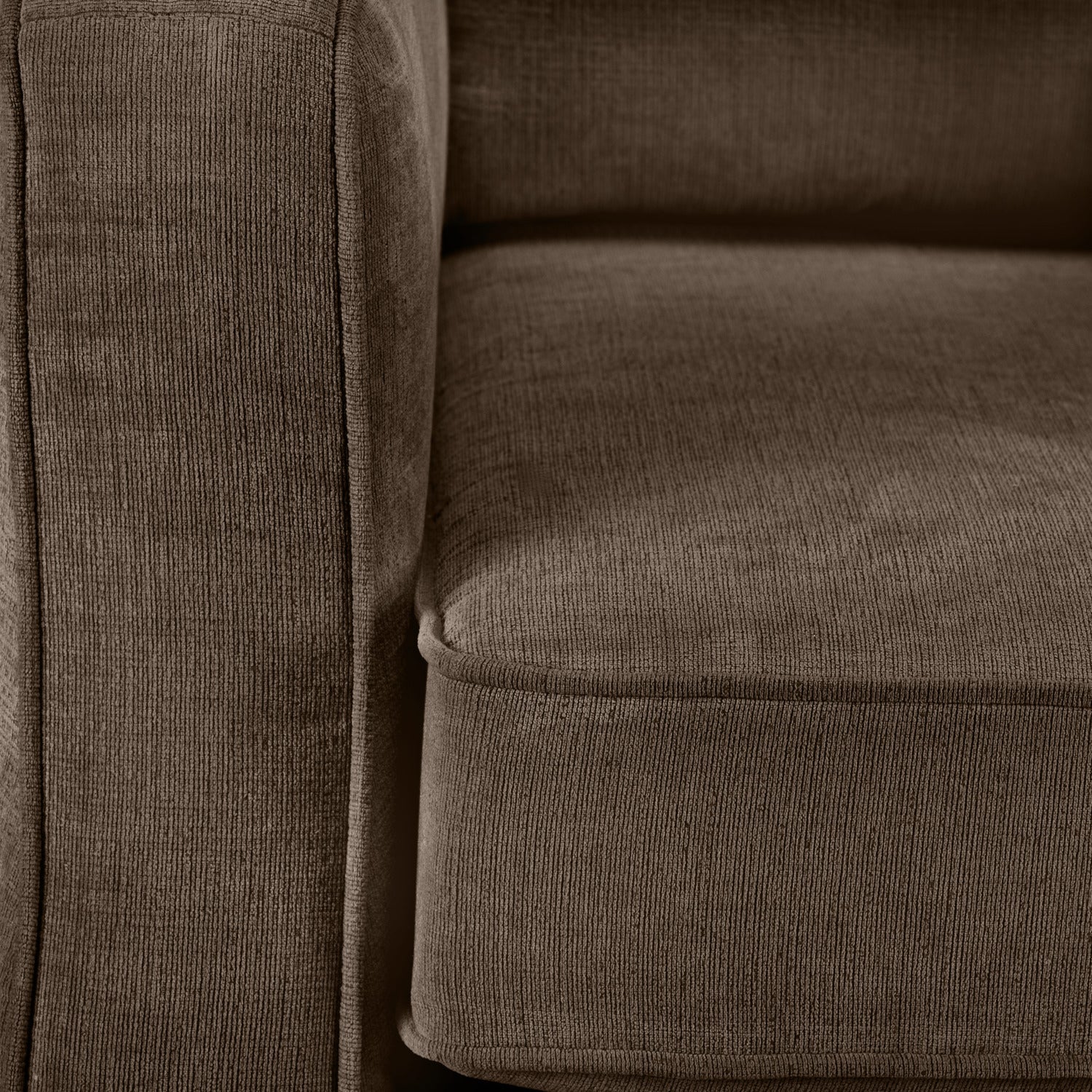 Agnes Loveseat - Chocolate - Image 3