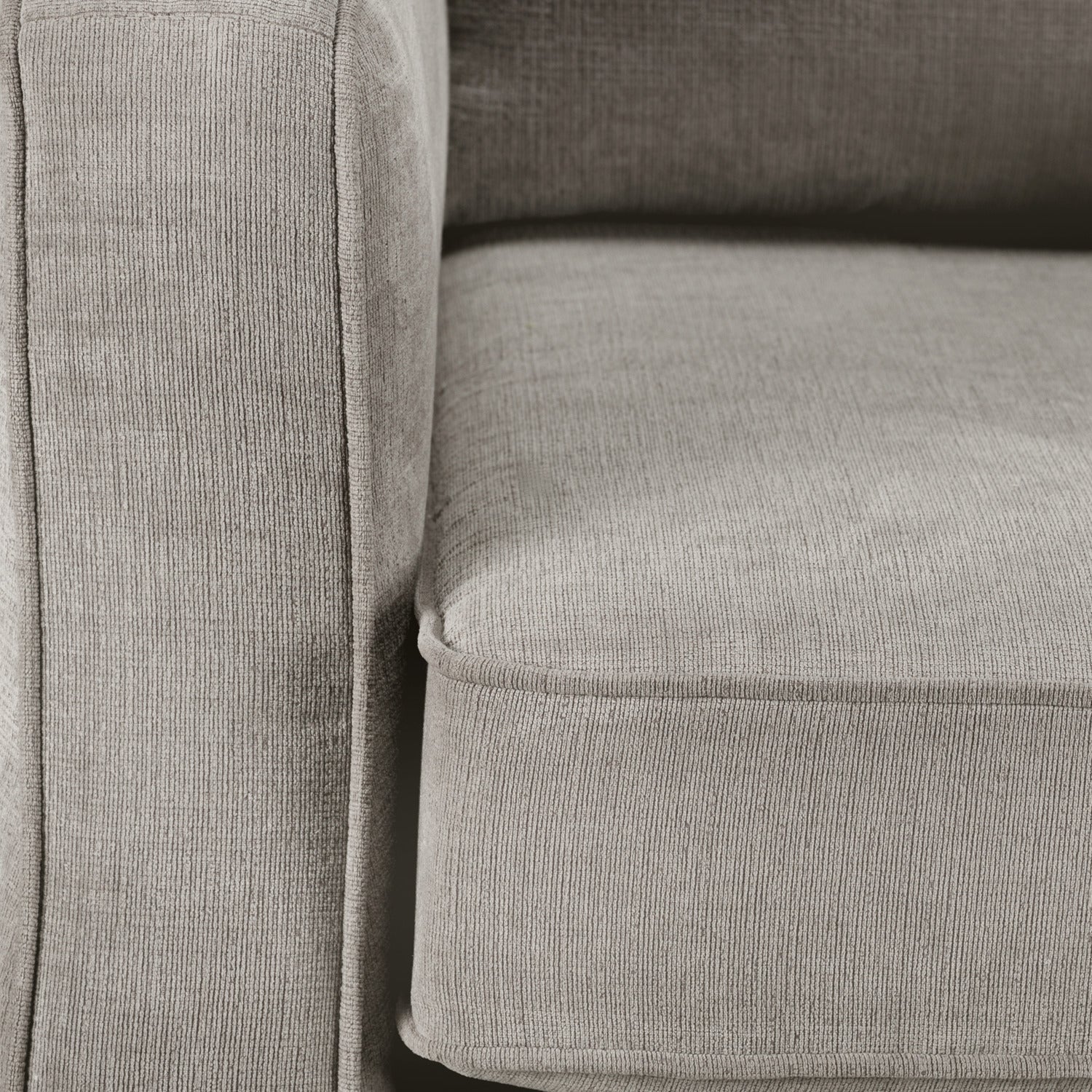 Agnes Loveseat - Taupe - Image 3