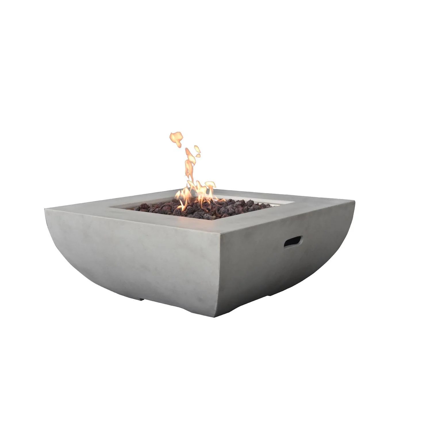 Agung Concrete Lava Stone Fire Table – Propane - Image 4