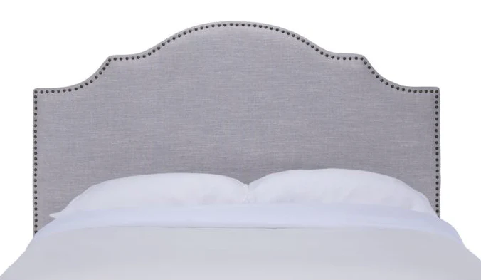 Alana King Headboard - Light Grey - Image 2
