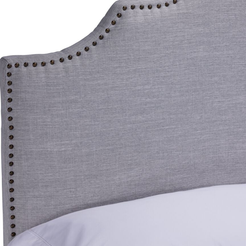 Alana Twin Headboard - Light Grey - Image 3