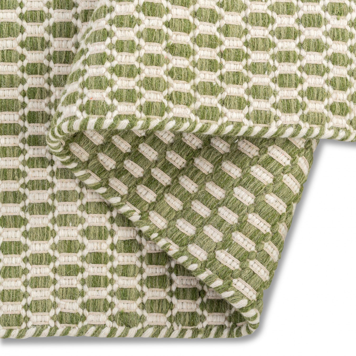 Alaska Reversible Modern Rug - 5' x 8' - Green - Image 2