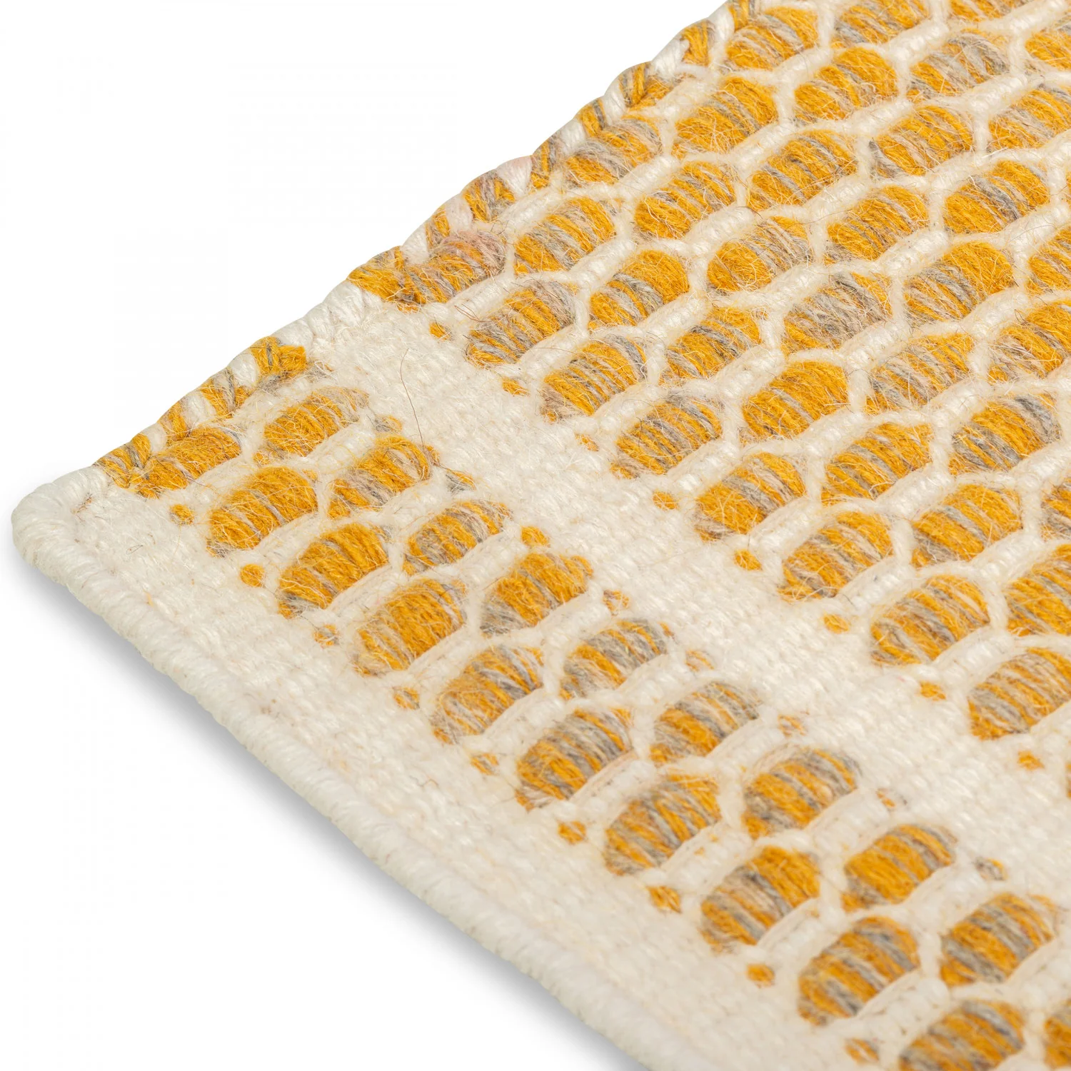Alaska Reversible Modern Rug - 8' x 10' - Yellow - Image 4