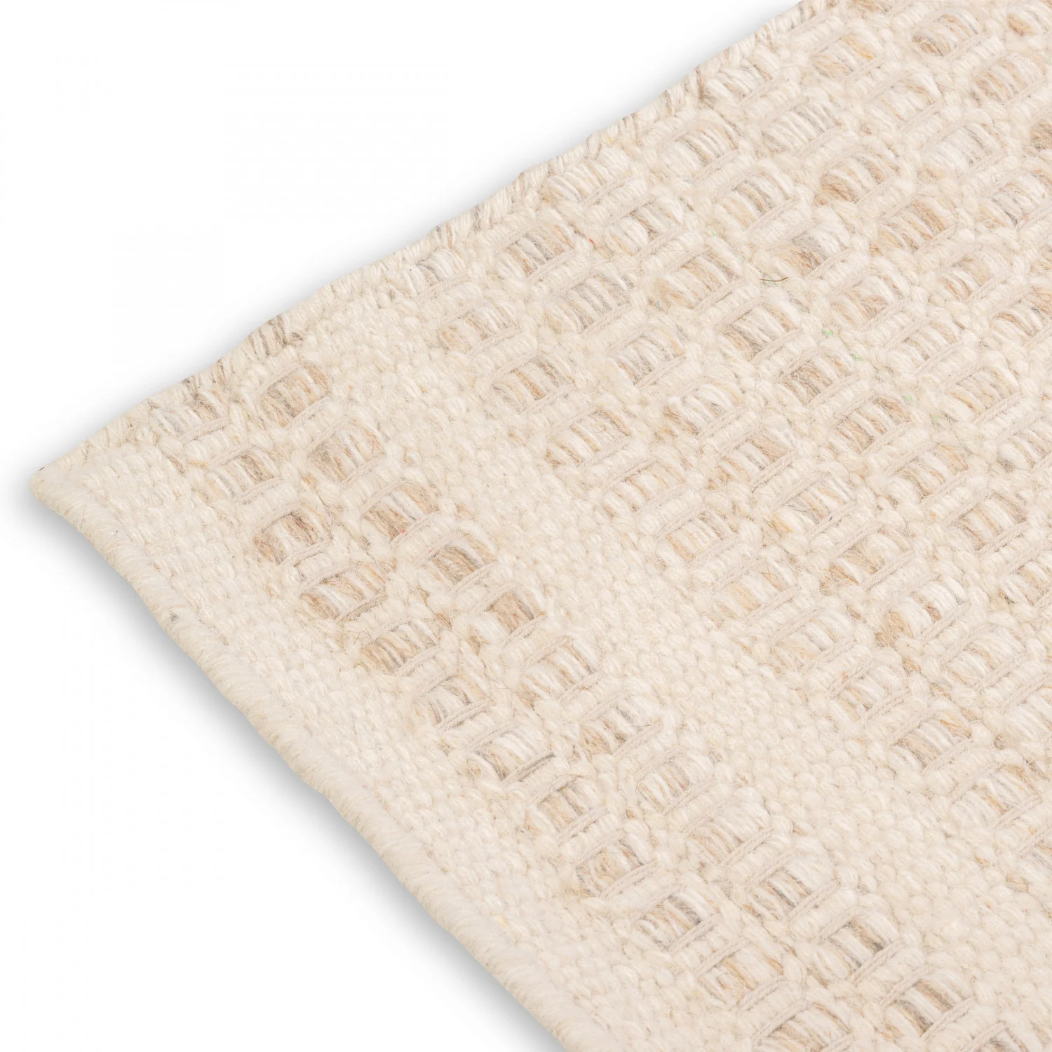 Alaska Reversible Modern Rug - 9' x 12' - Oatmeal - Image 4
