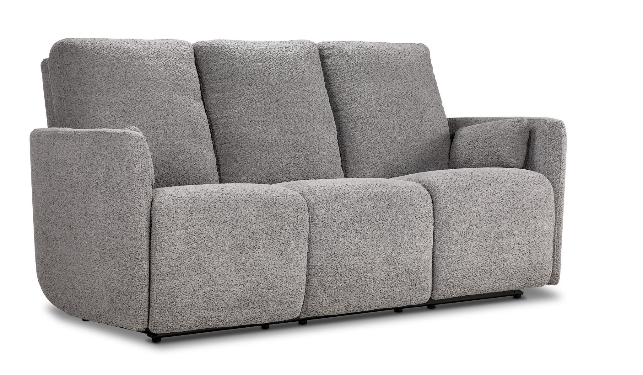Alexis Power Reclining Sofa and Recliner Set - Grey - Image 2