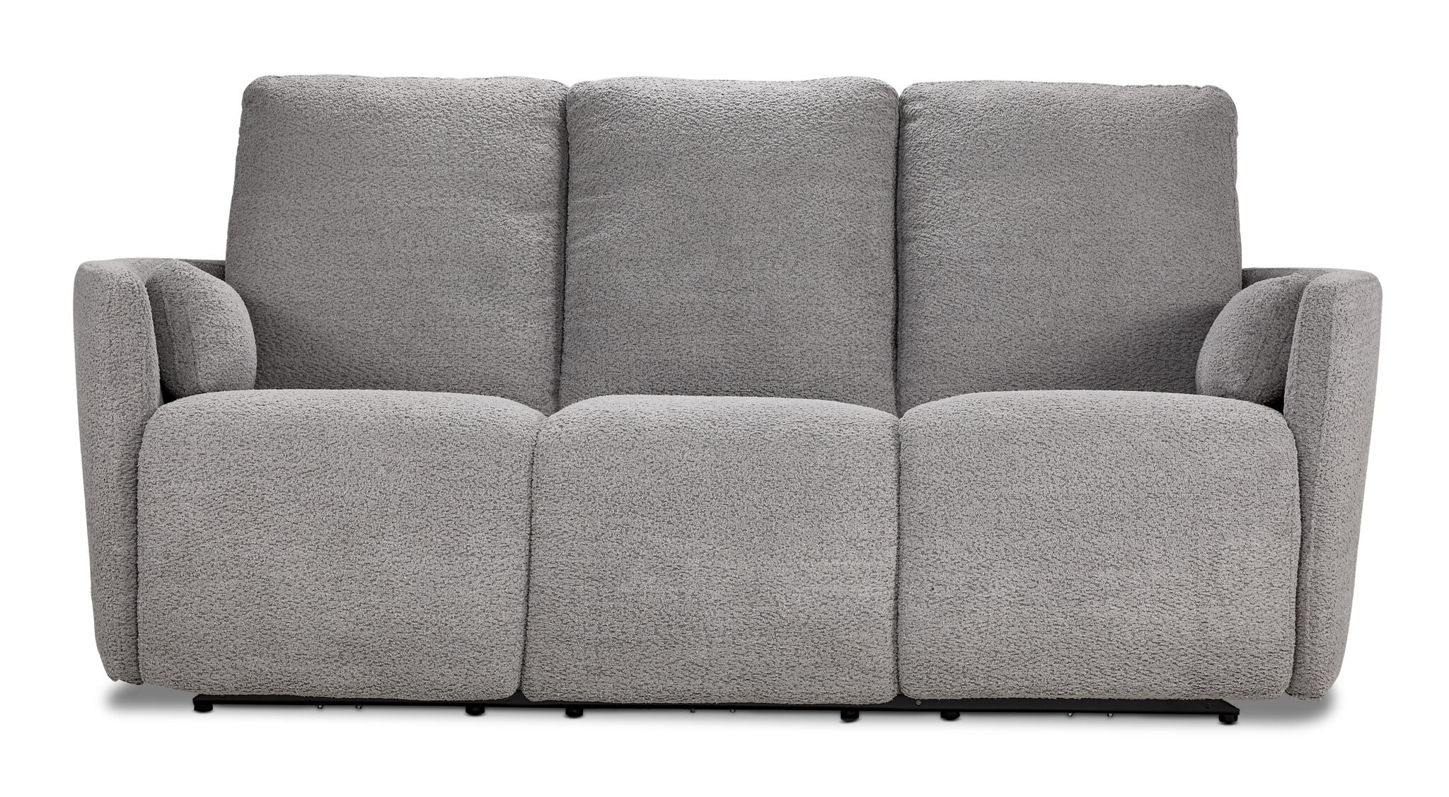 Alexis Power Reclining Sofa - Grey - Image 2