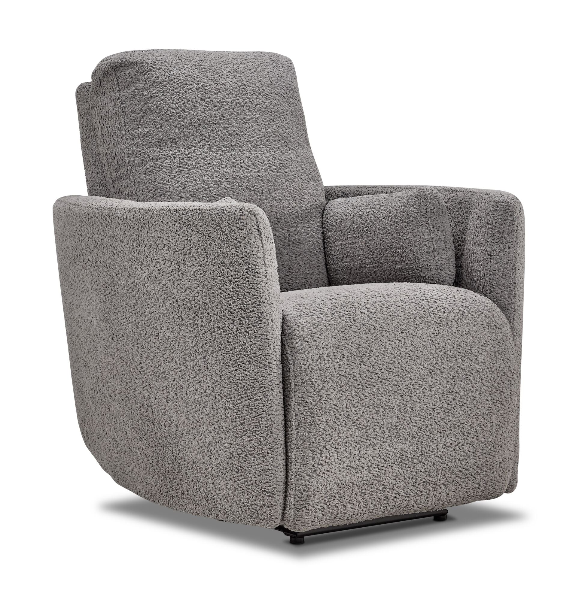 Alexis Power Reclining Sofa, Loveseat and Recliner Set - Grey - Image 4