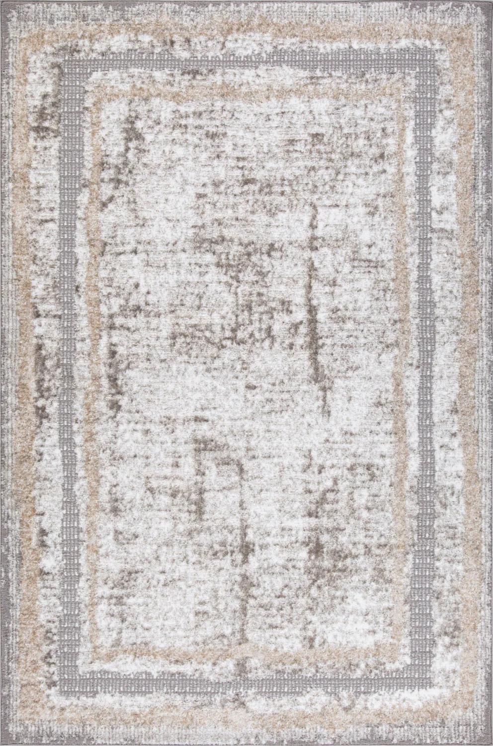 Almalfi 7' X 9' Area Rug - Grey/Beige/Cream - Image 5