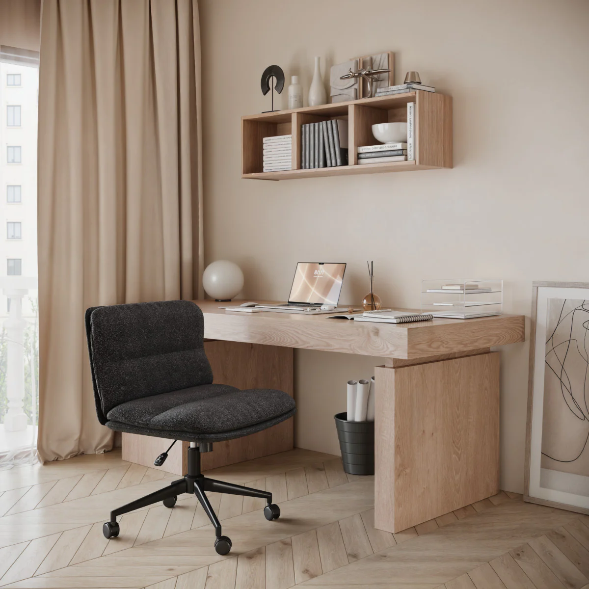 Amadeus Office Chair - Black - Image 8