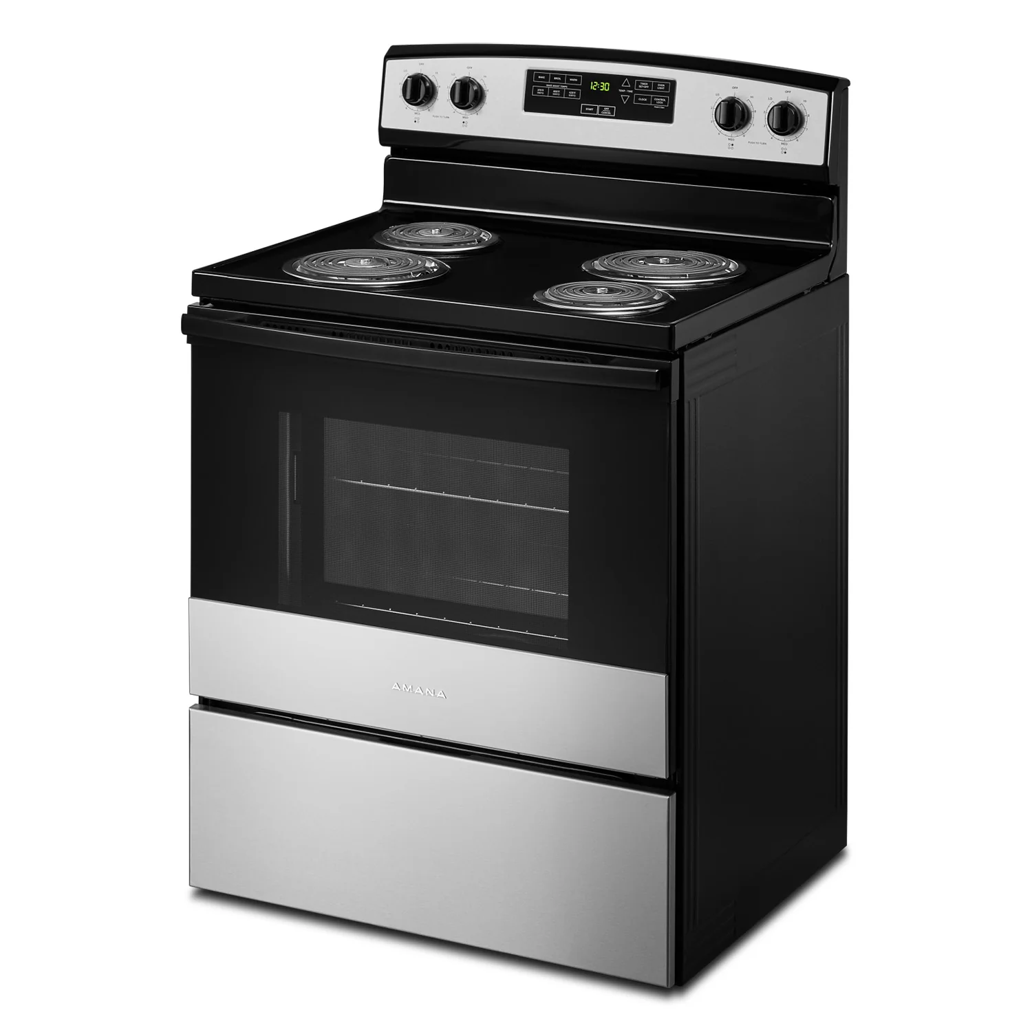 Amana 30" Stainless Steel Electric Range (4.80 Cu Ft) - YACR4303MMS - Image 3