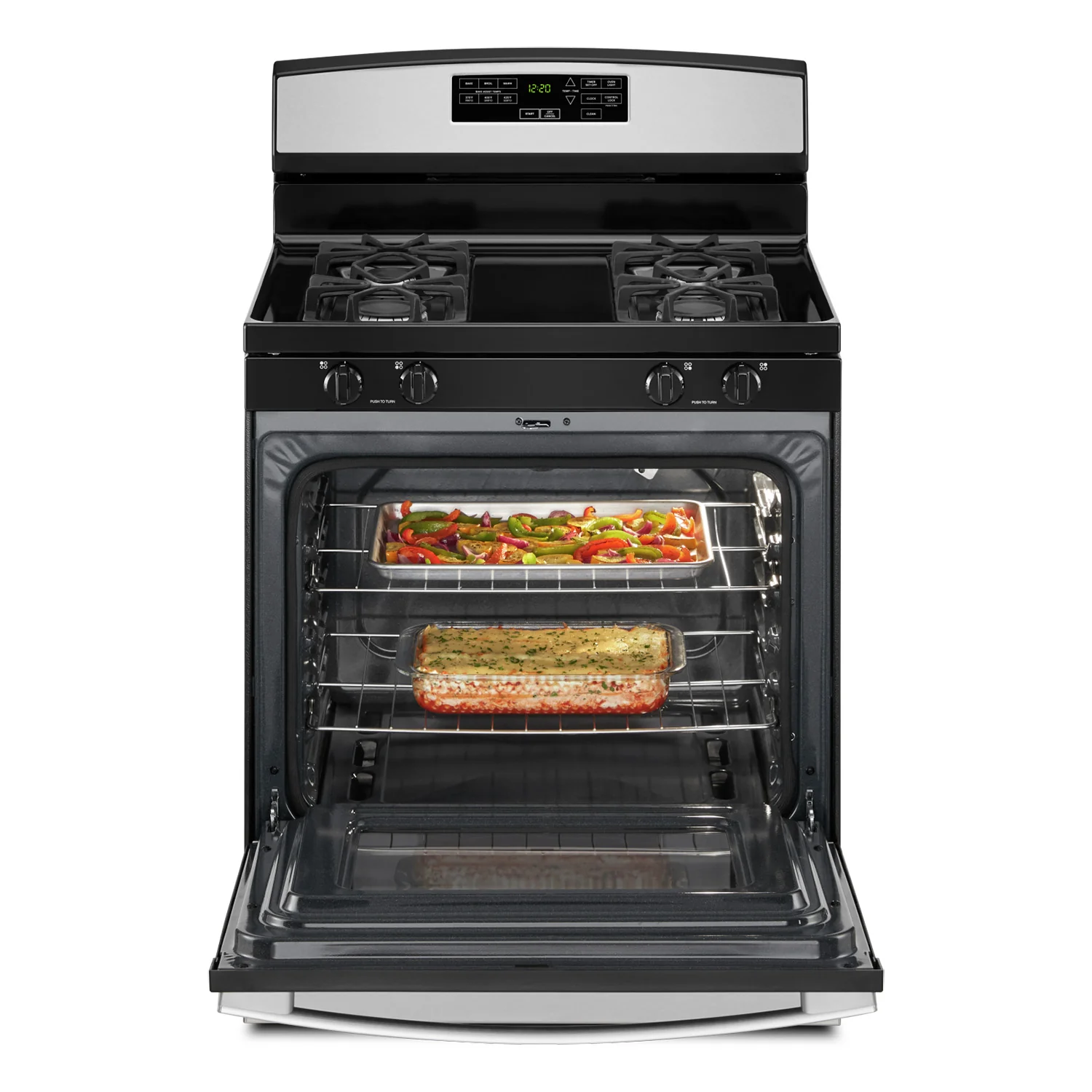 Amana 30" Stainless Steel Gas Range (5.00 Cu Ft) - AGR6603SMS - Image 5