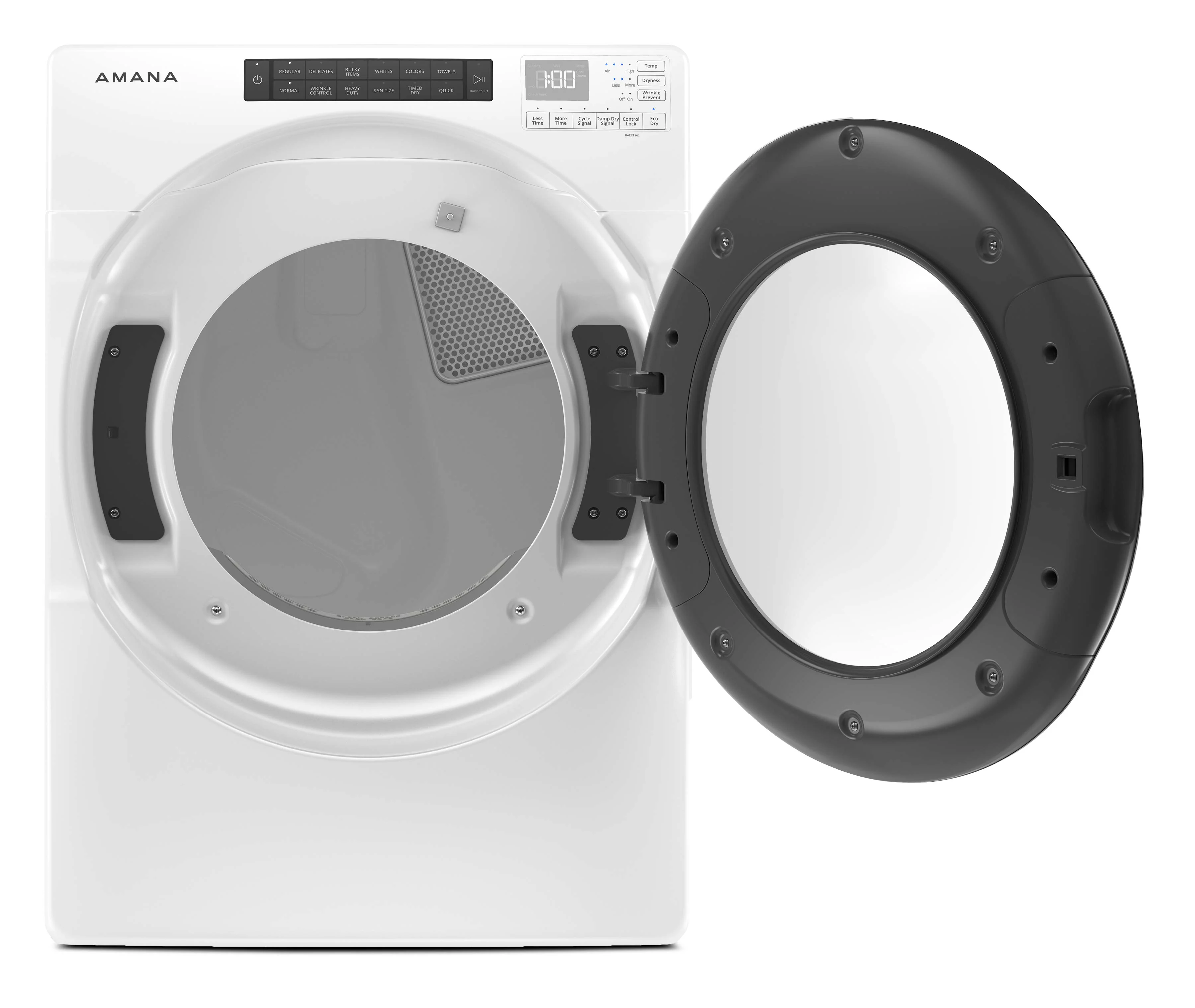 Amana White Electric Dryer (7.4 Cu.Ft.) - YNED5800HW - Image 2