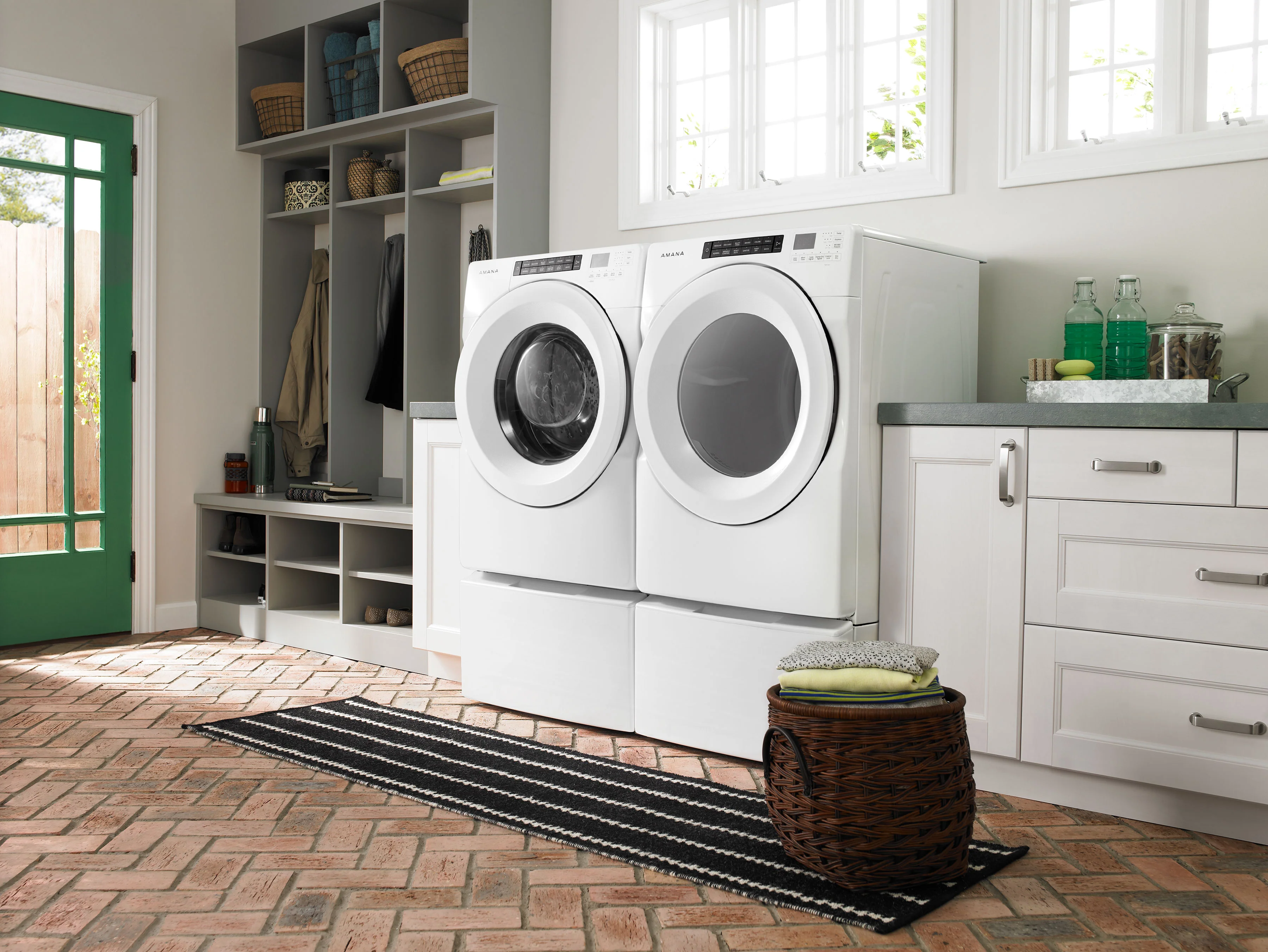 Amana White Electric Dryer (7.4 Cu.Ft.) - YNED5800HW - Image 4