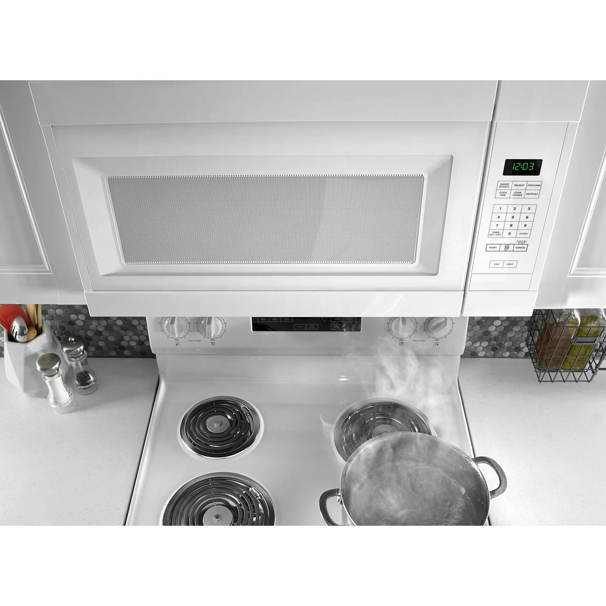 Amana White Freestanding Electric Range (4.8 Cu. Ft.) - YACR4503SFW - Image 4