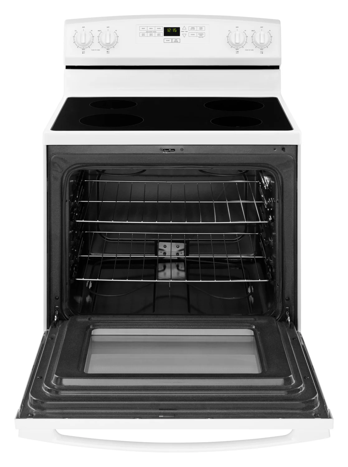 Amana White Freestanding Electric Range (4.8 Cu. Ft.) - YAER6303MFW - Image 2