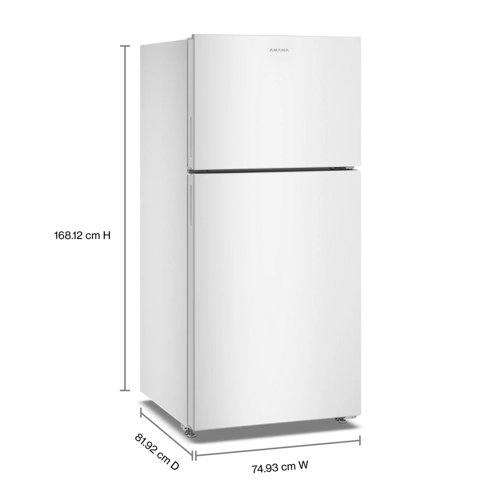 Amana 30" 19.3 Cu. Ft. White Top-Freezer Refrigerator - ARTX2419SW - Image 8