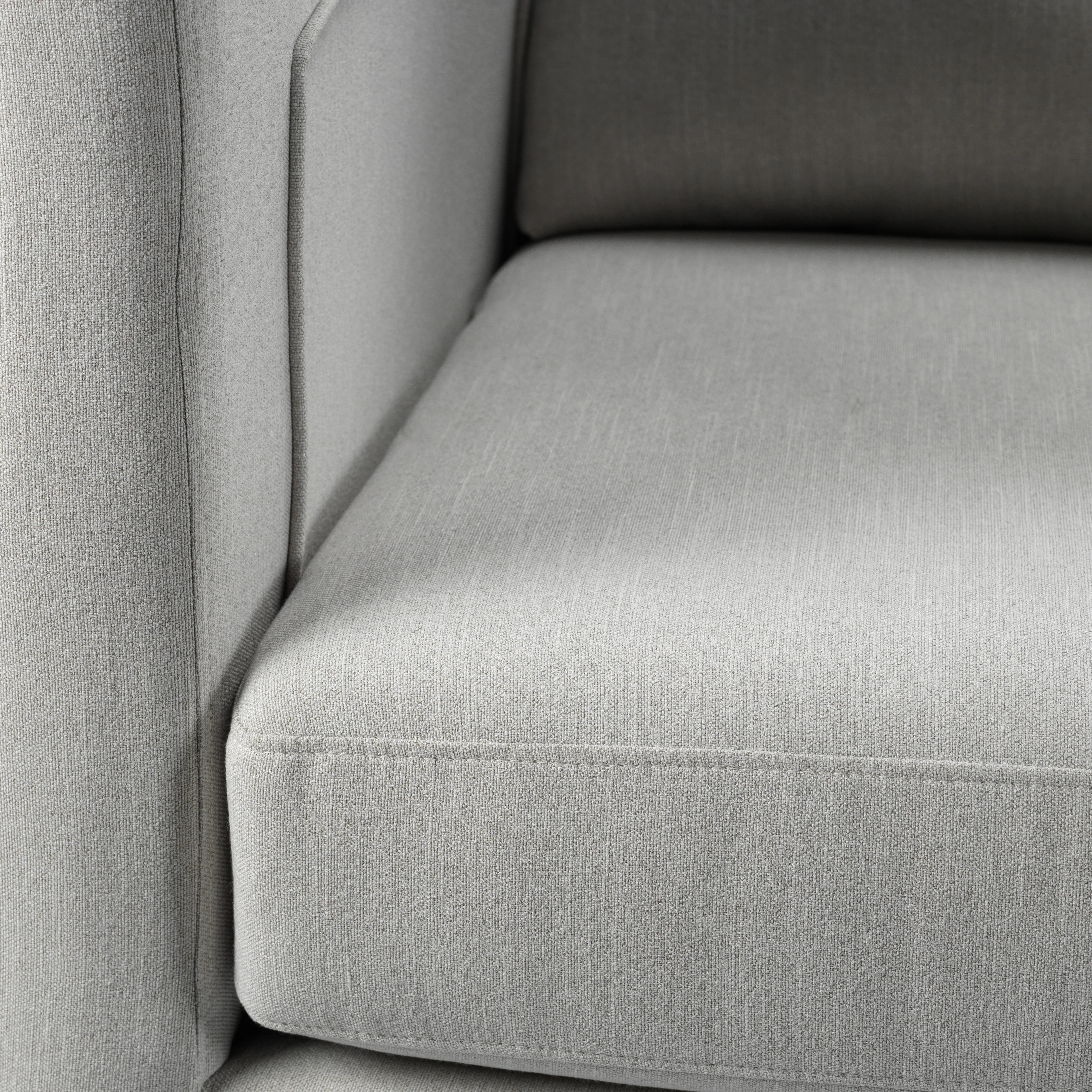 Amelia Loveseat - Light Grey - Image 3