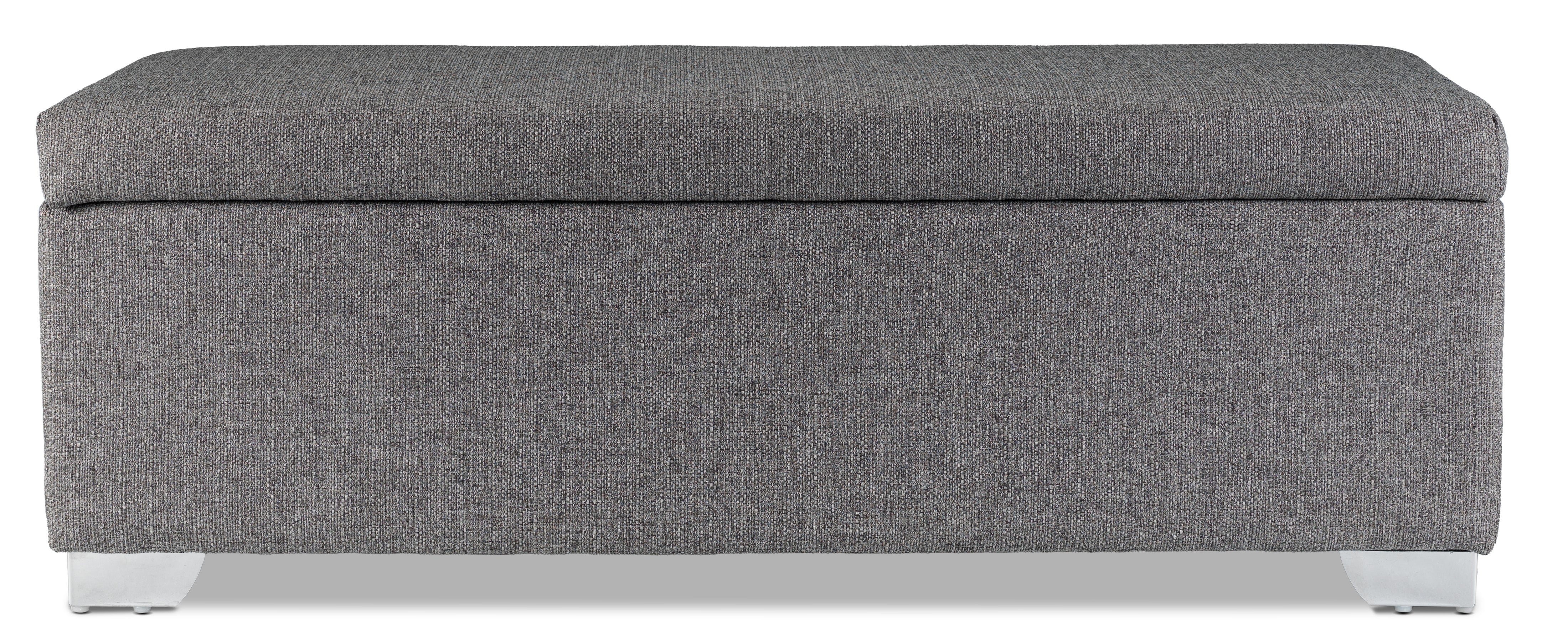 Amelio Ottoman - Dark Grey - Image 3