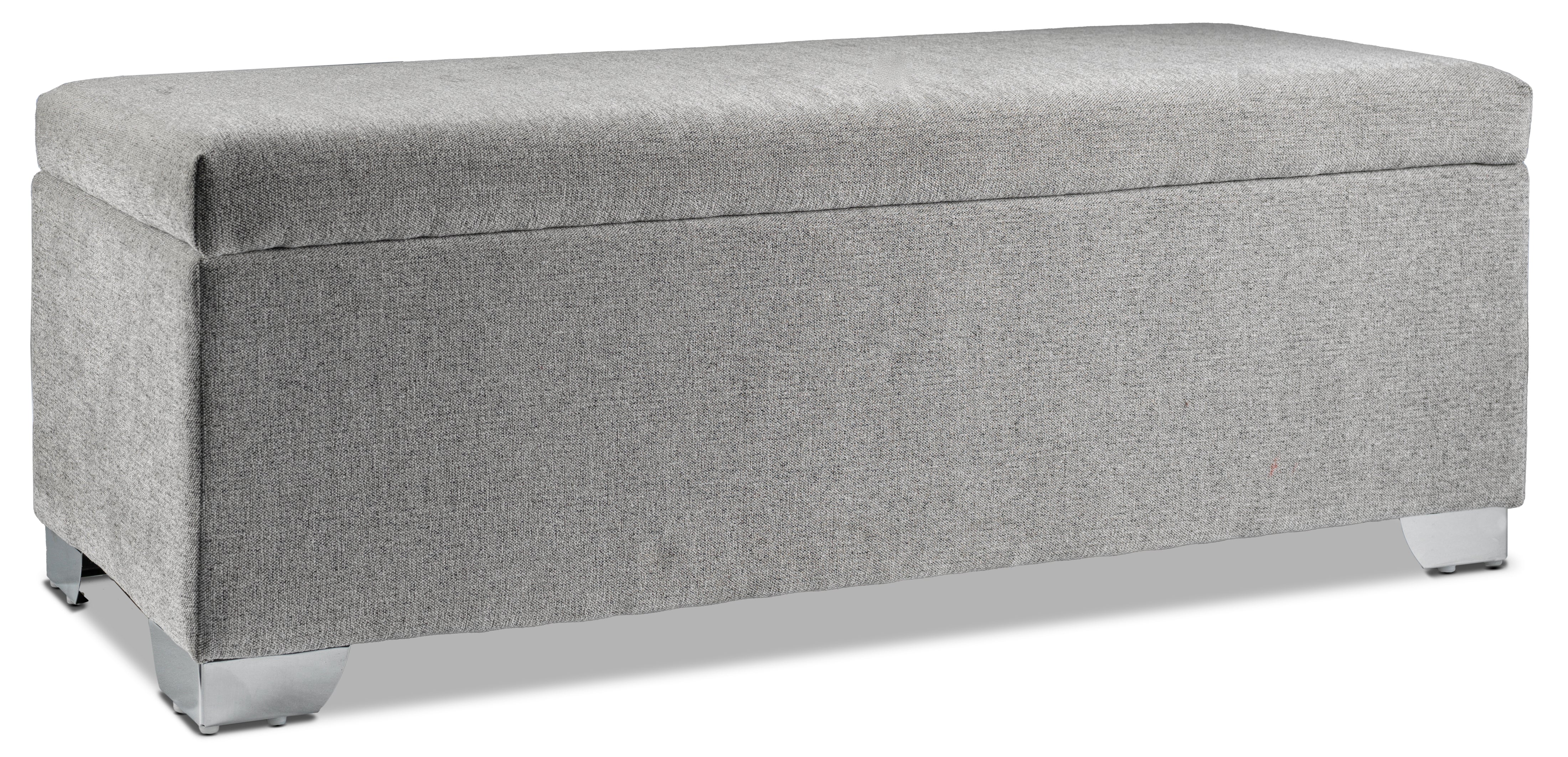 Amelio Ottoman - Light Grey - Image 2