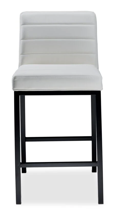 Amos Counter Height Stool - White - Image 2