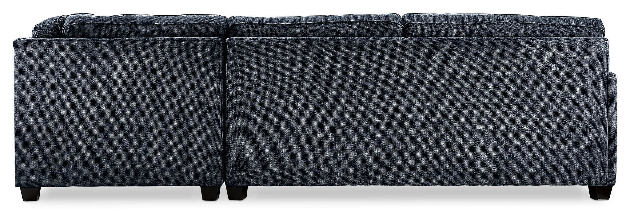Anatasia 2-Piece Sectional with Right-Facing Chaise - Navy - Image 4
