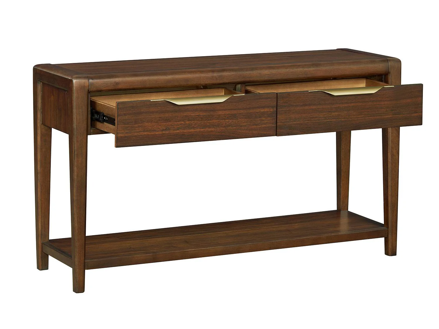 Anders 52" Sofa Table - Dark Walnut - Image 2