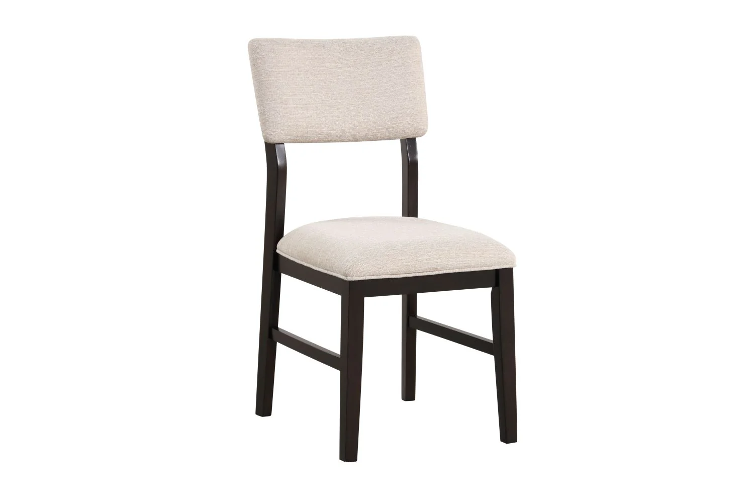 Arabella 7-Piece Dining Set with Upholstered Back- Black, Brown - Image 3