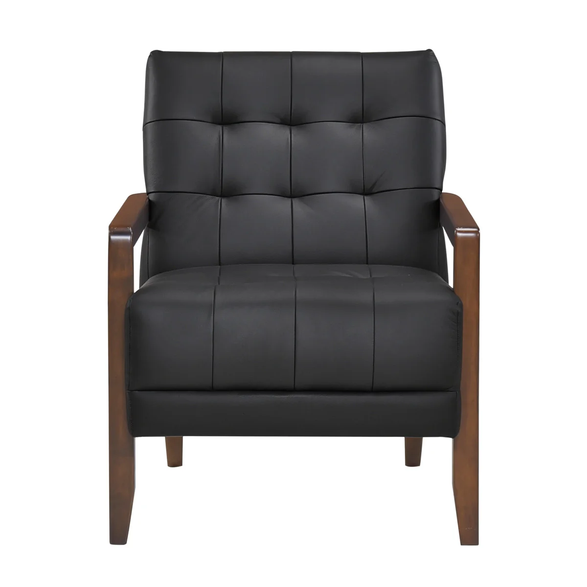 Archam Accent Chair - Black - Image 3