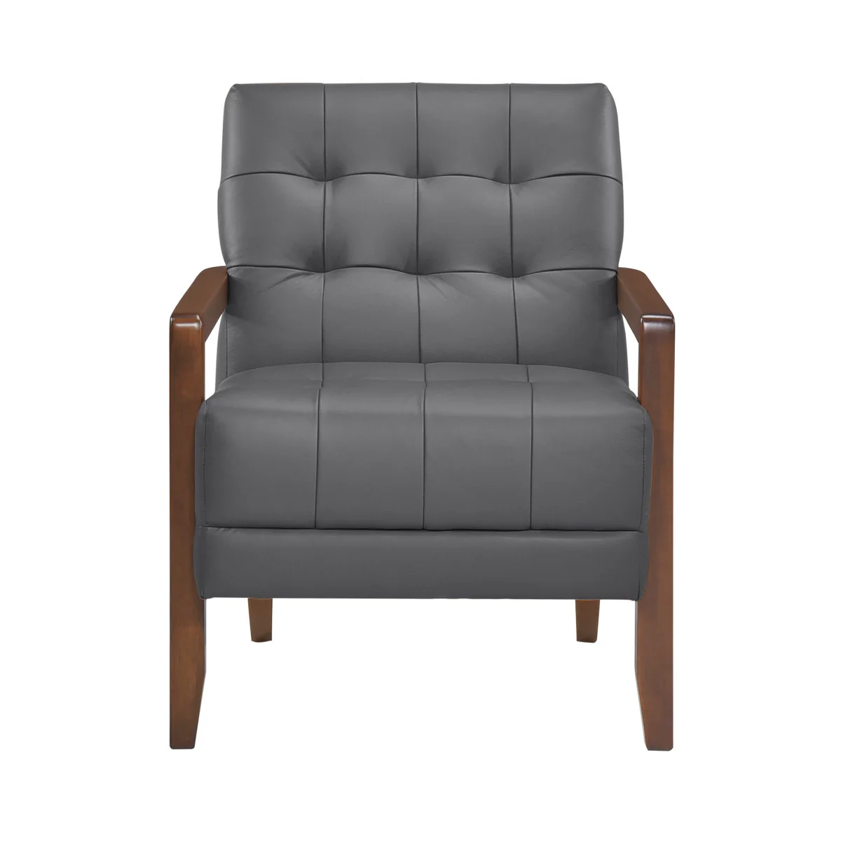 Archam Accent Chair - Dark Grey - Image 3