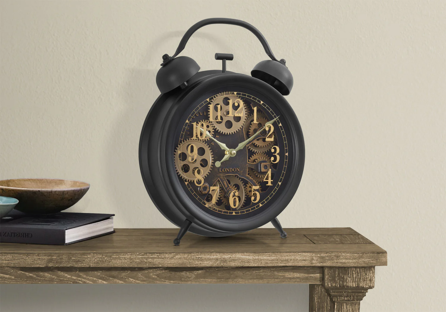 Aria Clock - Brown - Image 2