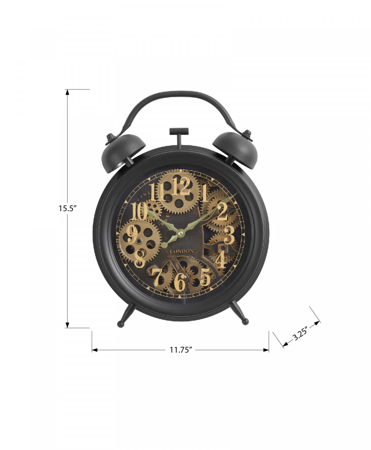 Aria Clock - Brown - Image 3