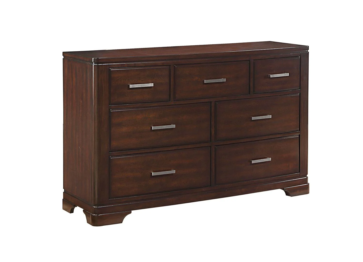 Arista 6-Piece Full Storage Bedroom Package - Brown Cherry - Image 10
