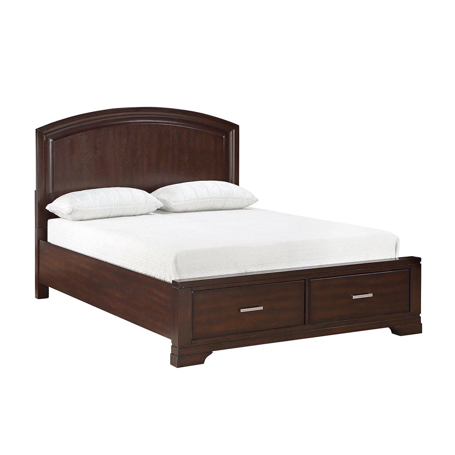 Arista 6-Piece Full Storage Bedroom Package - Brown Cherry - Image 3