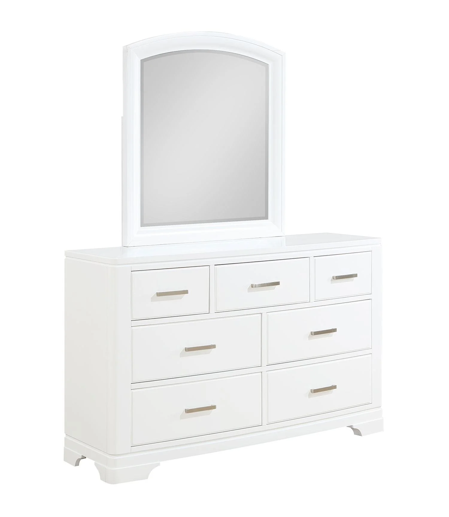Arista 6-Piece Full Storage Bedroom Package - White - Image 5