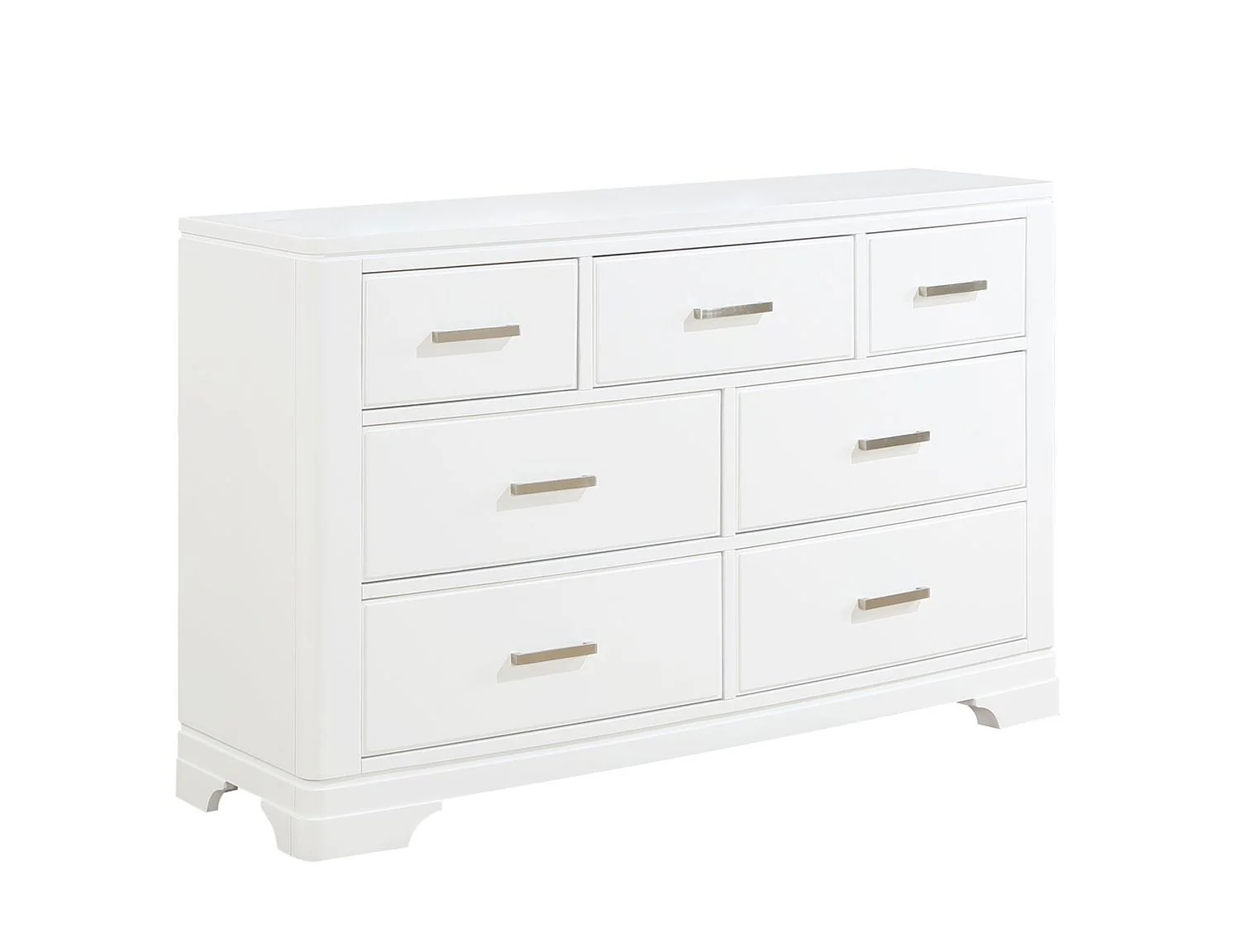 Arista 6-Piece Full Storage Bedroom Package - White - Image 7