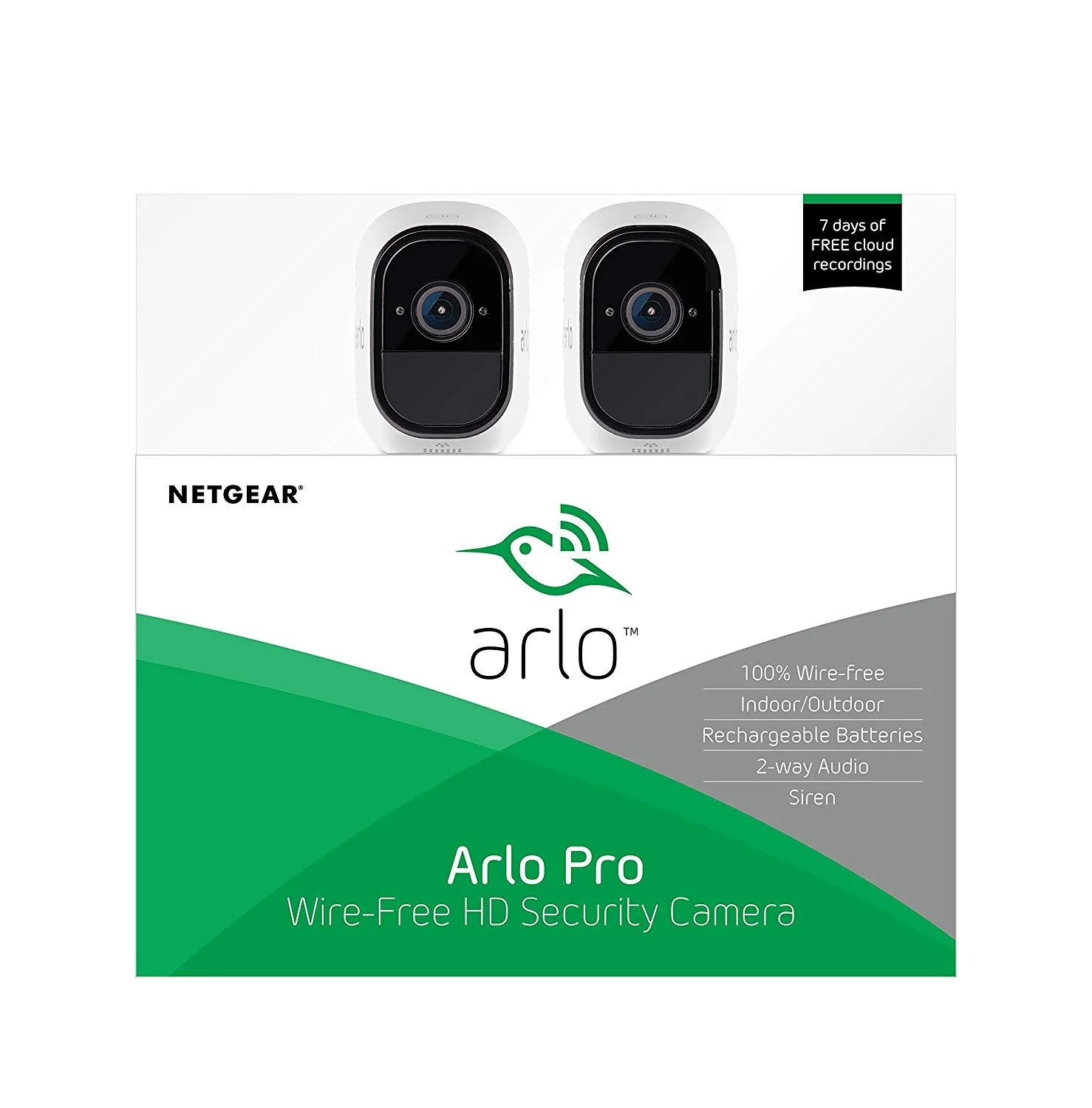 Arlo Pro Smart Security System with 2 Cameras - VMS4230-100PAS - Image 5