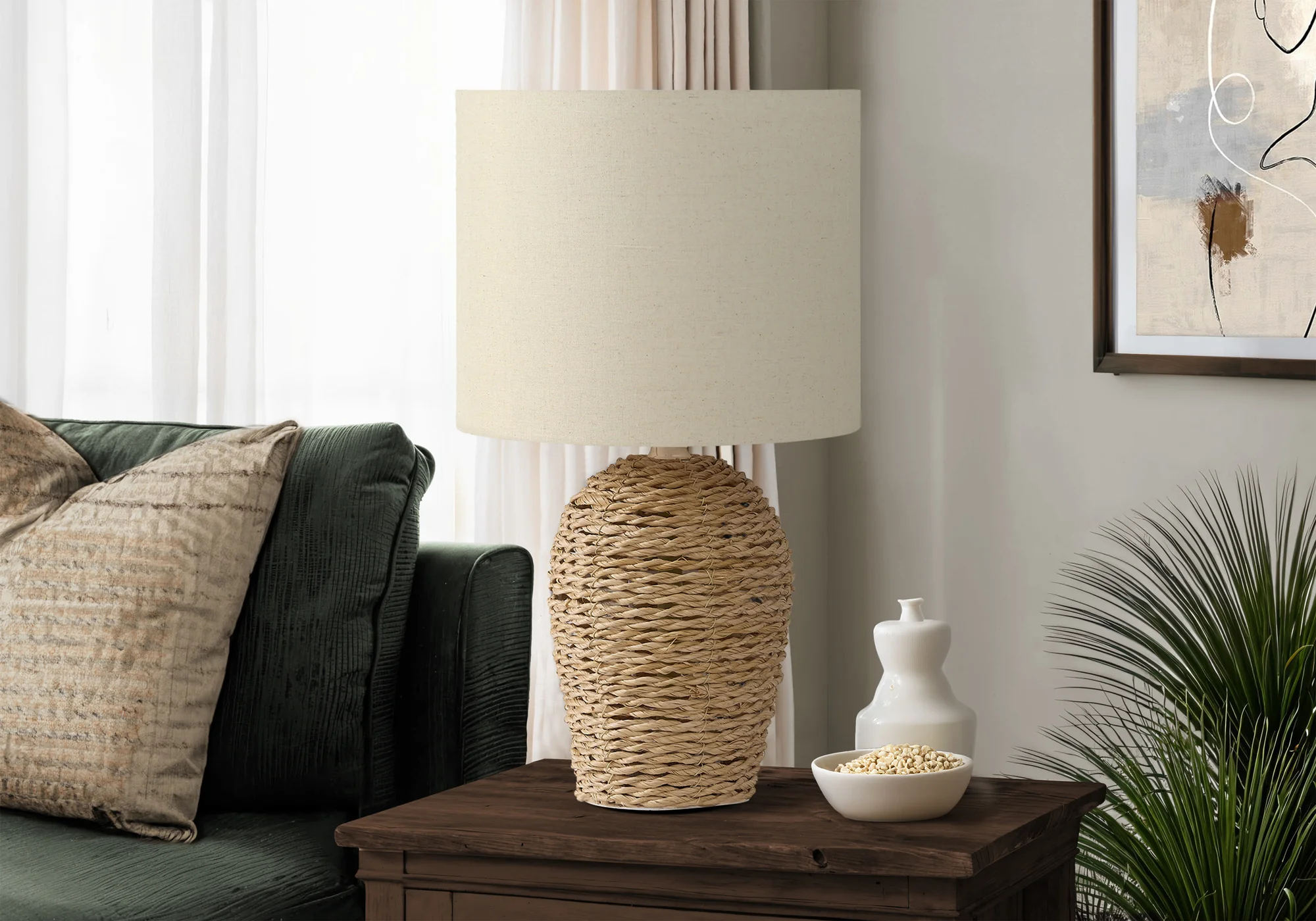 Arven Table Lamp - Brown - Image 2