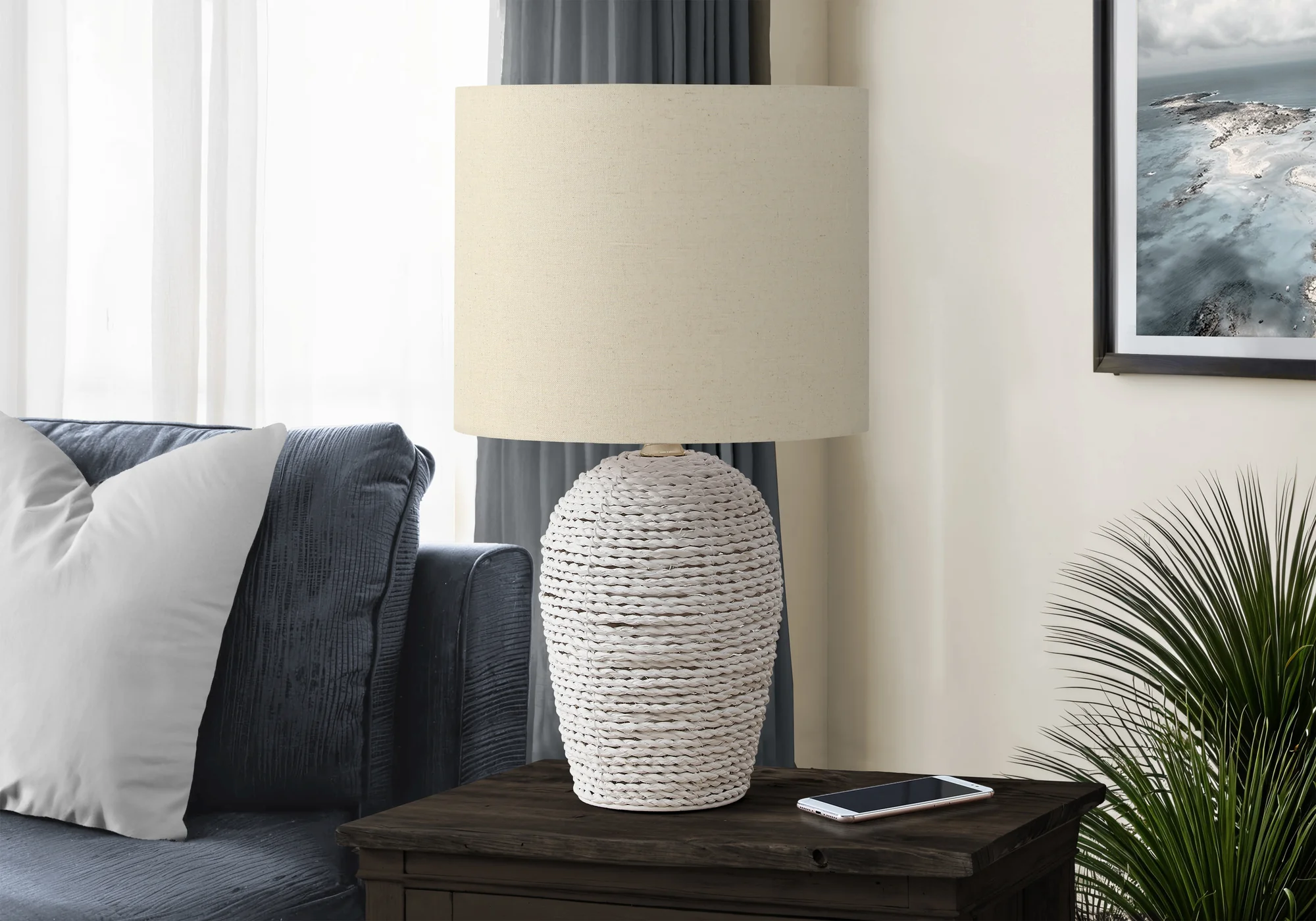 Arven Table Lamp - White - Image 2