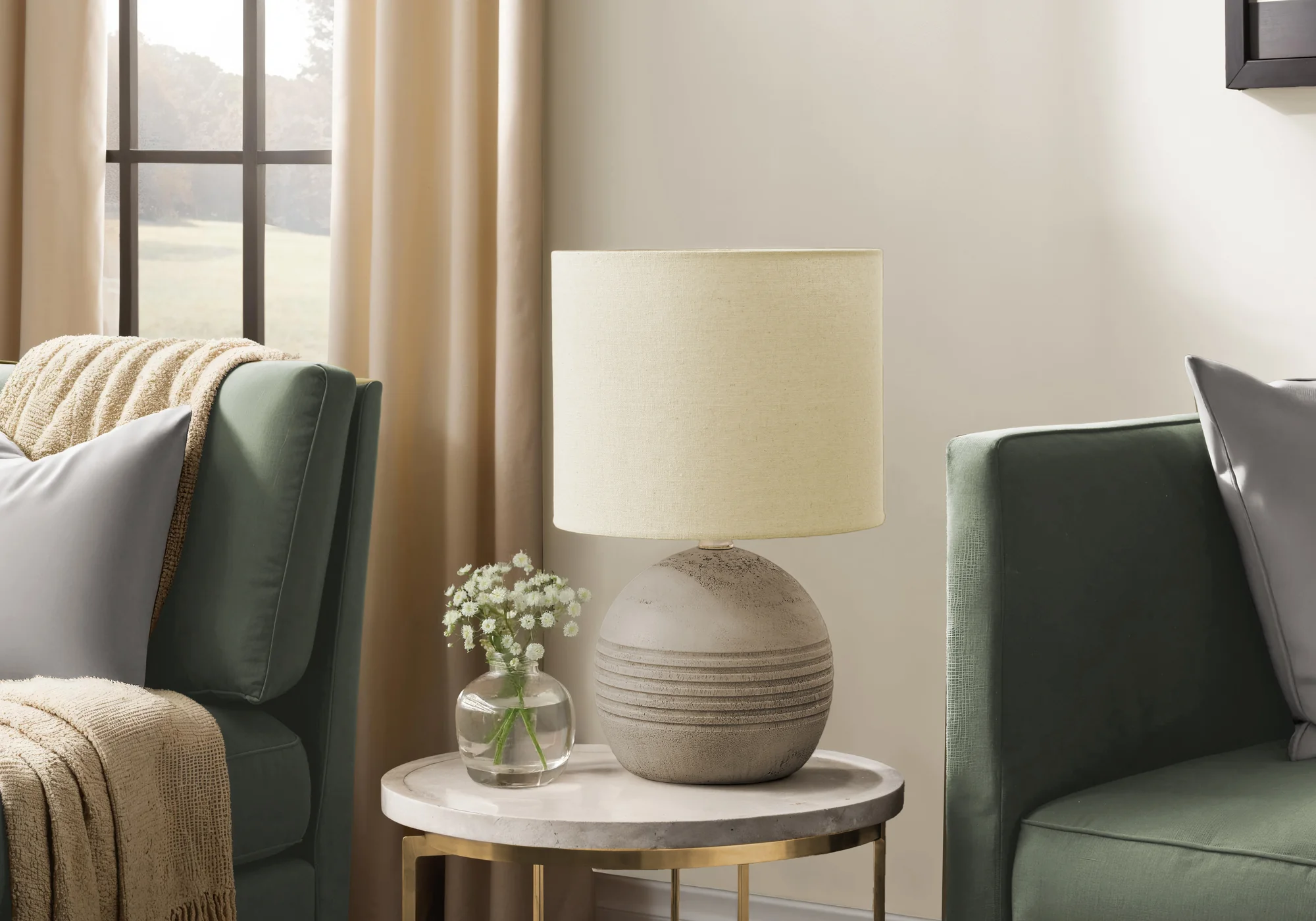 Arvid Table Lamp - Beige - Image 2