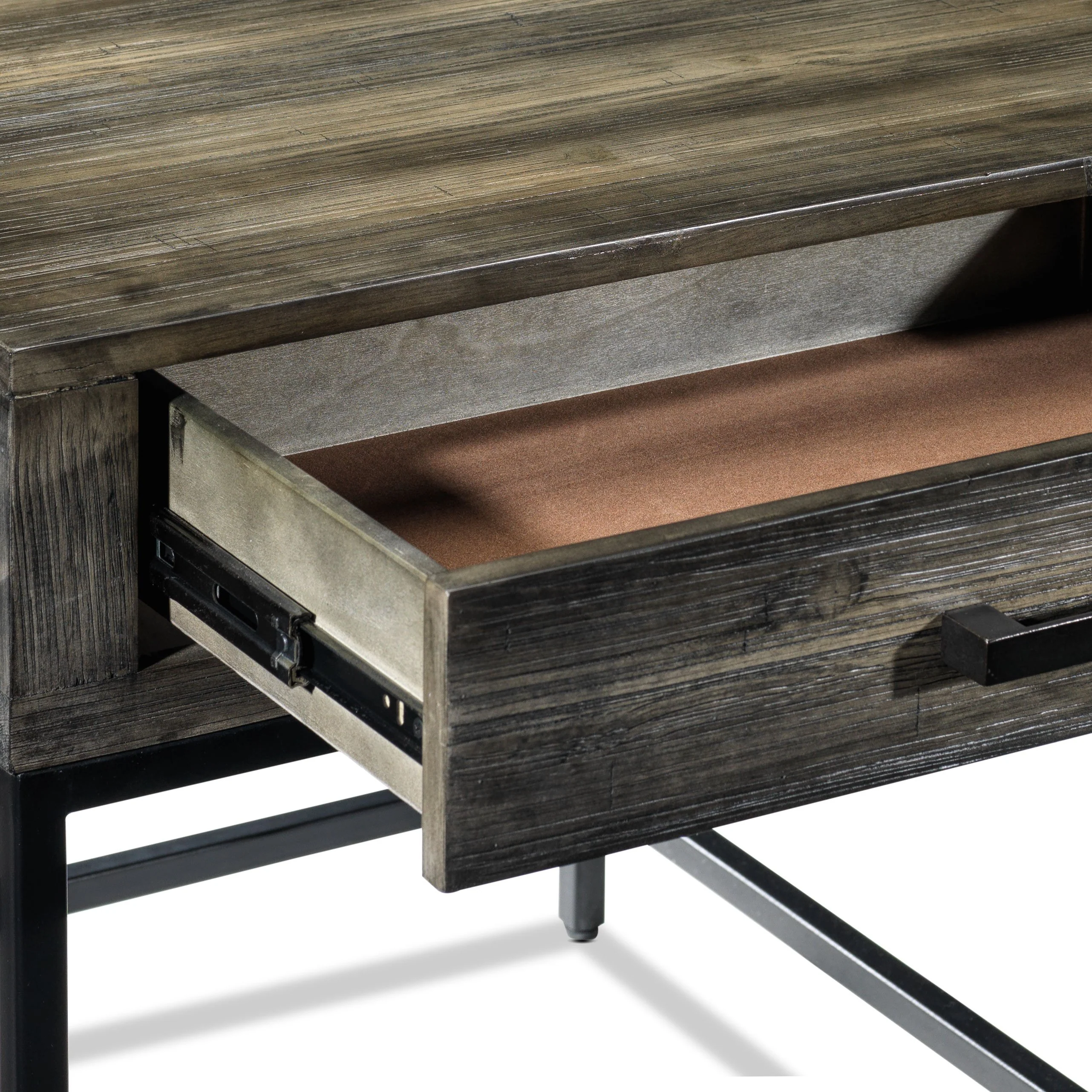 Asher 23" Chairside Table - Grey - Image 4