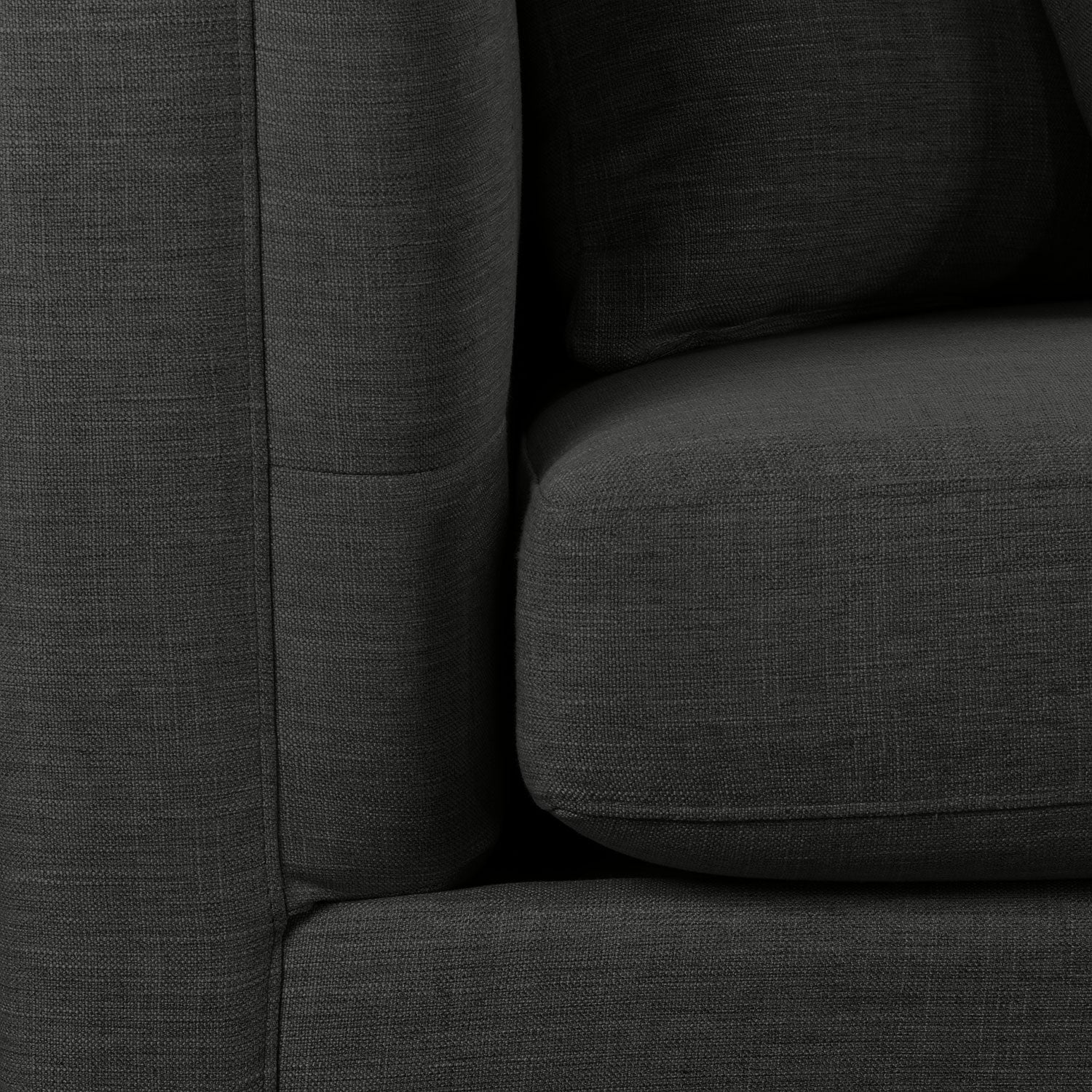 Astin Chair and a Half - Dark Grey - Image 6