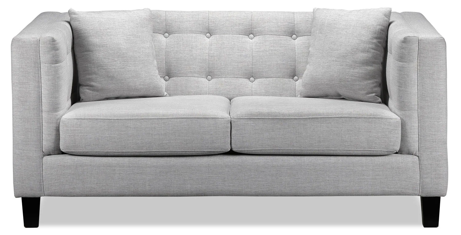 Astin Loveseat - Grey - Image 3