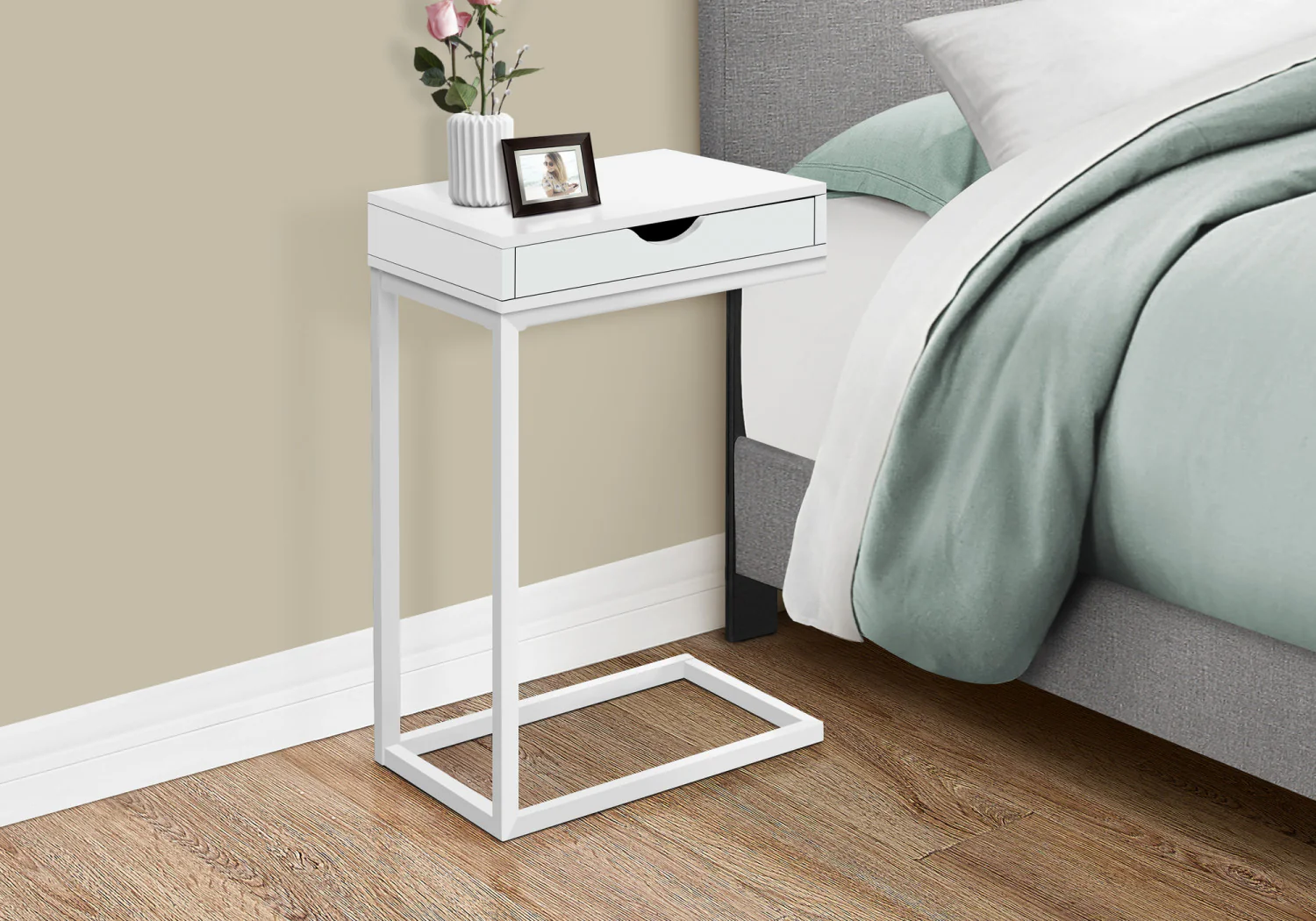 Astra Side Table - White - Image 6