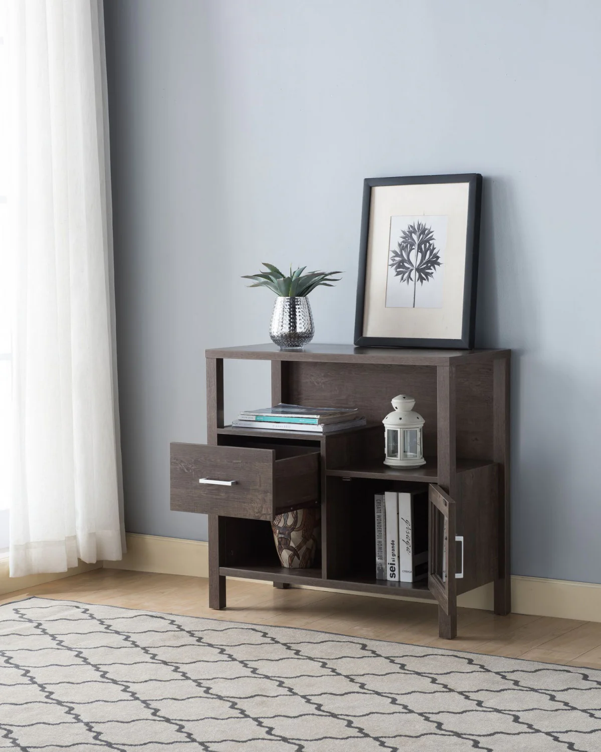 Athen Cabinet - Walnut Brown - Image 3